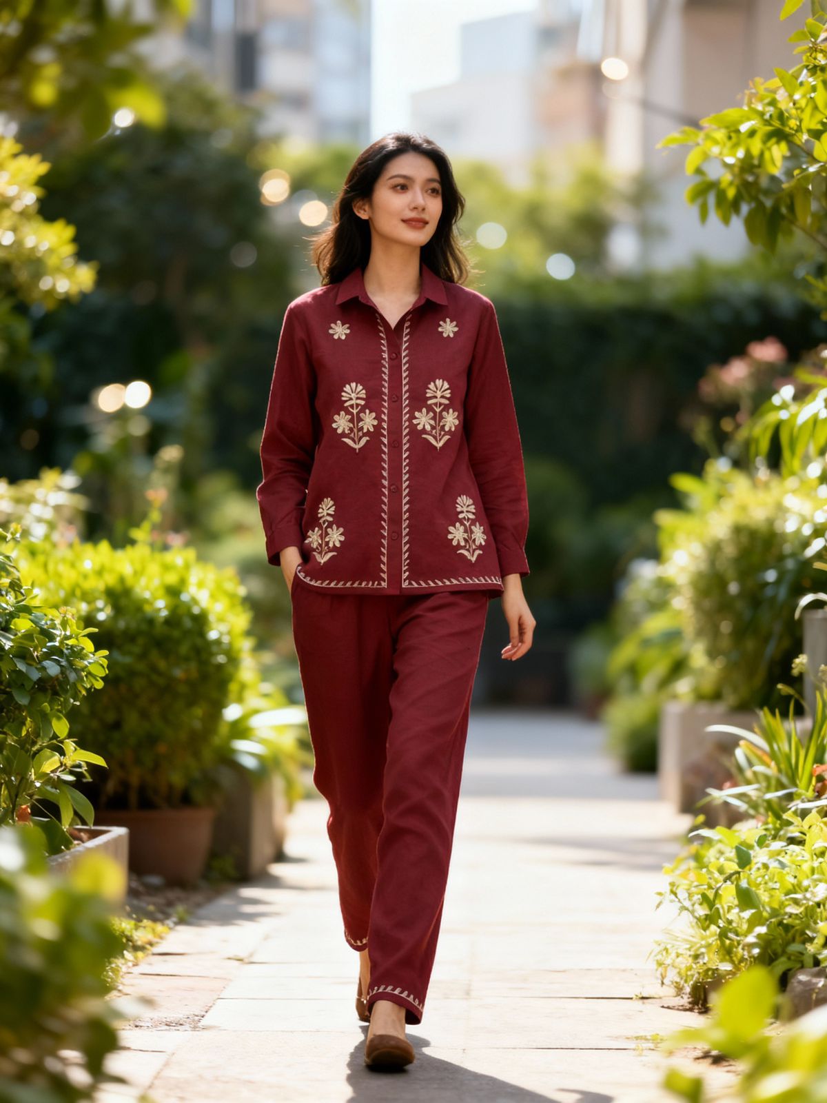 Plum Mist Aura Russian Suit